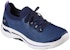 (W) Skechers Go Walk Arch Fit 'Clancy Biru' 124863-NVLV