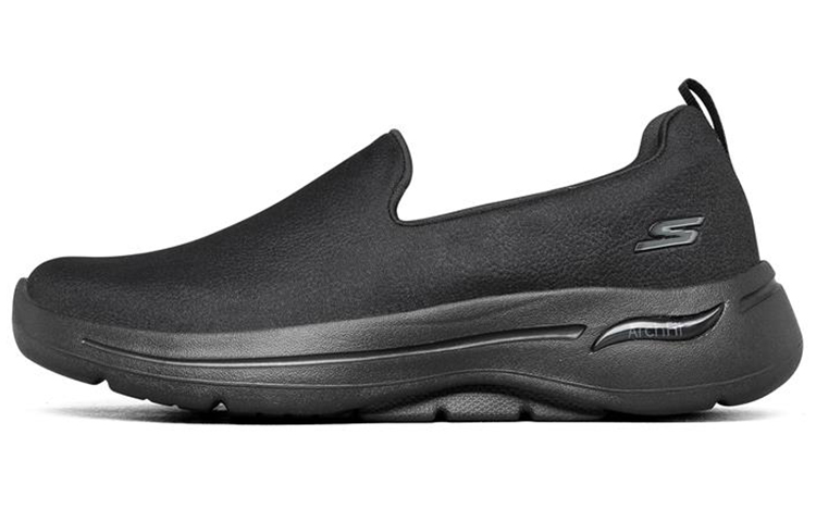 (Women) Skechers Go Walk Arch Fit Slip on 'Triple Black' 124411-BBK