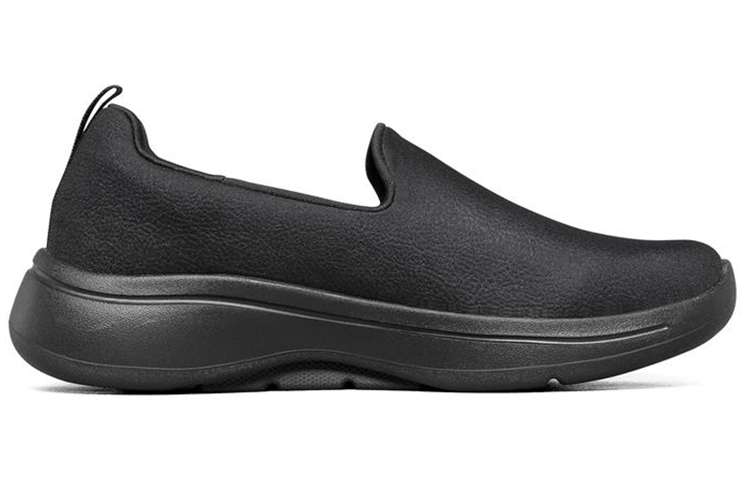 Order (W) Skechers Go Walk Arch Fit Slip On 'Triple Black' Hitam Penuh 124411-BBK