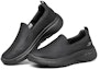 Lookbook (W) Skechers Go Walk Arch Fit Slip On 'Triple Black' Hitam Penuh 124411-BBK