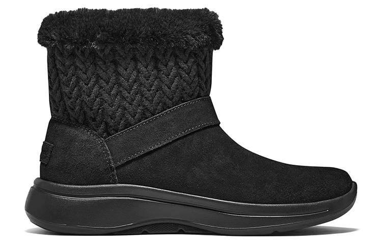 Order (W) Skechers Go Walk Arch Fit ''Warme Slipbestendige Comfort Hoge Snowboot'' Zwart 144422-BBK