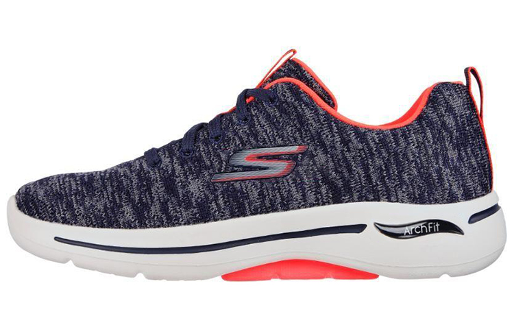 (Women) Skechers Go Walk Arch Fit 'Glee Blue' 124410-NVCL
