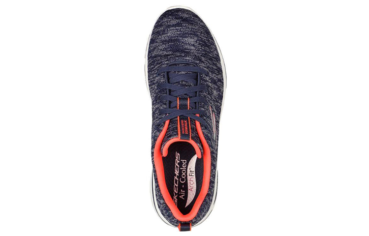 Shop (W) 스케쳐스 고워크 아치핏 '글리 블루' (Skechers Go Walk Arch Fit 'Glee Blue') 124410-NVCL