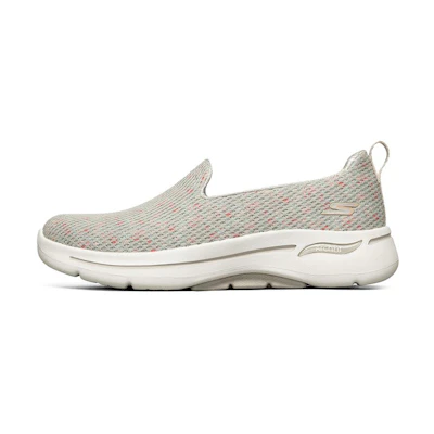 (W) Skechers Go Walk Arch Fit 'Gray Red White'
