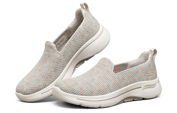 (W) Skechers Go Walk Arch Fit 'Gray Red White' 圖 3