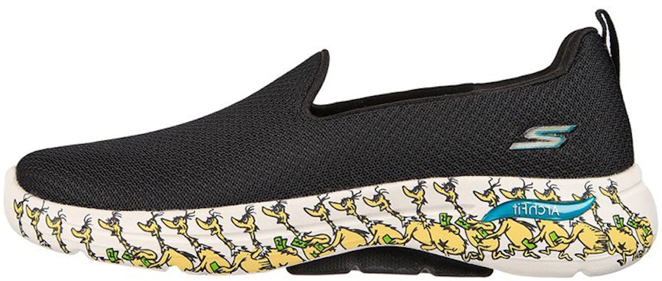 (Women) Skechers Go Walk Arch Fit 'Green Belly' 124850-BLK Buy (Women) Skechers Go Walk Arch Fit 'Green Belly' 124850-BLK