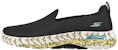 (W) Skechers Go Walk Arch Fit 'Green Belly' Hijau Belly 124850-BLK