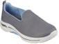 Lookbook (W) 스케쳐스 고워크 아치핏 슬립온 (그레이블루) 124401-GYBL