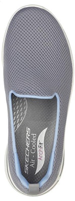 (W) 스케쳐스 고워크 아치핏 슬립온 (그레이블루) 124401-GYBL Shop (W) 스케쳐스 고워크 아치핏 슬립온 (그레이블루) 124401-GYBL