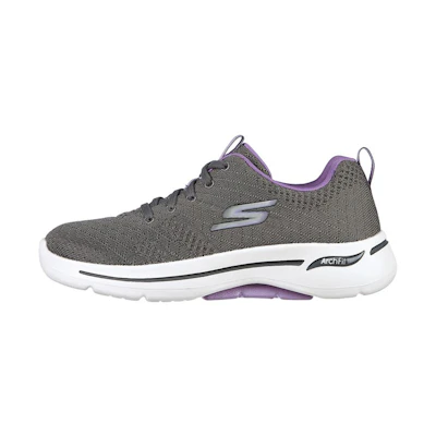 (W) Skechers Go Walk Arch Fit 'Grey Purple'