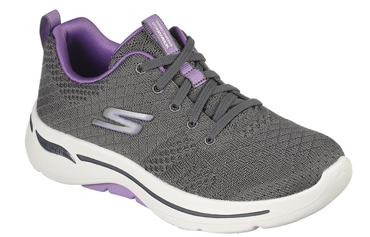 (W) Skechers Go Walk Arch Fit 'Grey Purple' 圖 3