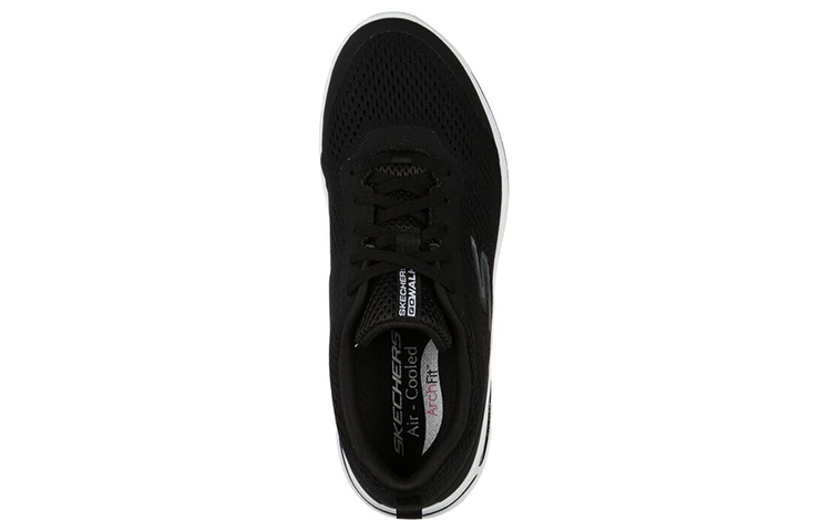 Lookbook (W) Skechers GO WALK Arch Fit ''Motion Breeze - Zwart Wit'' 124404-BKW