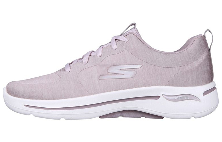 (Women) Skechers Go Walk Arch Fit 'Pink Casual' 124485-MVE
