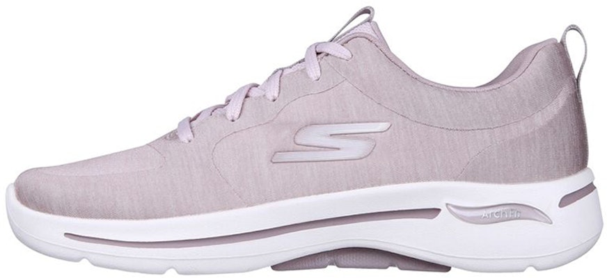 (Women) Skechers Go Walk Arch Fit 'Pink Casual' 124485-MVE Buy (Women) Skechers Go Walk Arch Fit 'Pink Casual' 124485-MVE