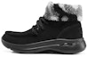 Buy (W) 스케쳐스 고워크 아치핏 레트로 부츠 (블랙/그레이) 144424-BKGY