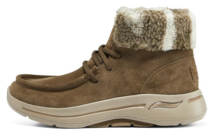 Buy (W) Skechers Go Walk Arch Fit 'Retro Brown' Marrón Retro 144424-BRN
