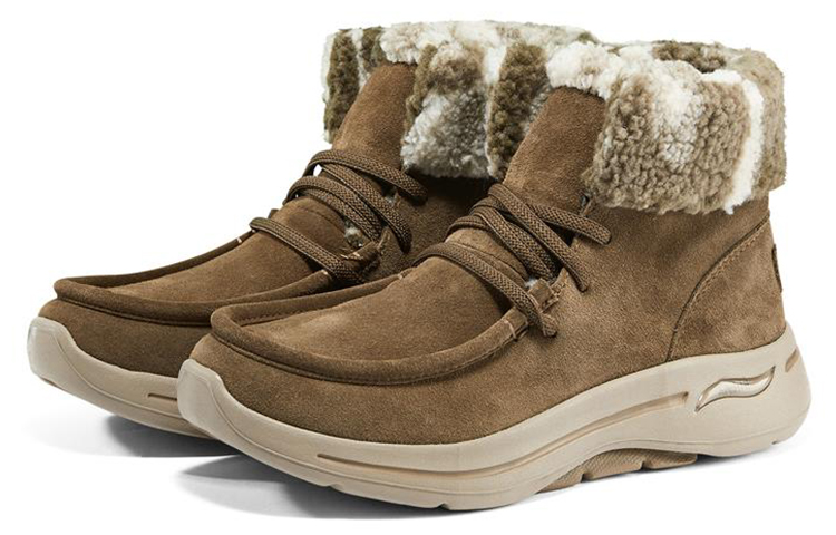 Lookbook (W) Skechers Go Walk Arch Fit 'Retro Brown' Marrón Retro 144424-BRN