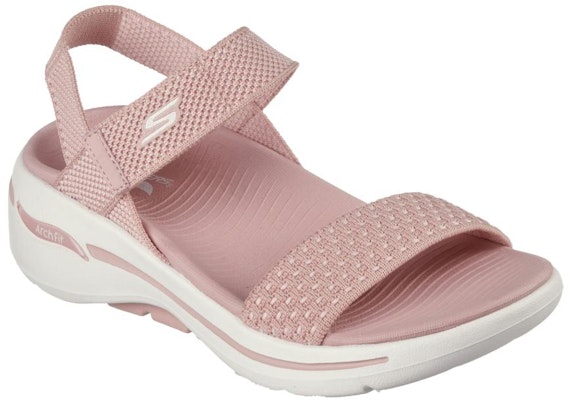 (W) Skechers GO Walk Arch Fit 'Rose' Kasut Jalan Santai 140264-ROS Lookbook (W) Skechers GO Walk Arch Fit 'Rose' Kasut Jalan Santai 140264-ROS