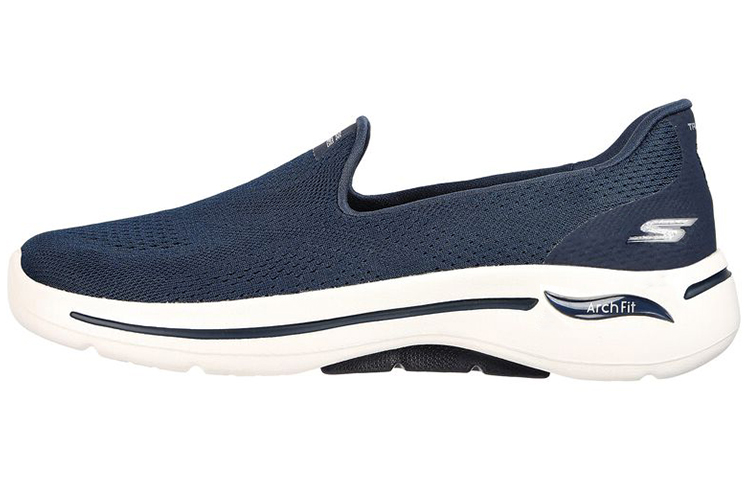 (Women) Skechers Go Walk Arch Fit 'Slip-On Casual Blue' 124483-NVY