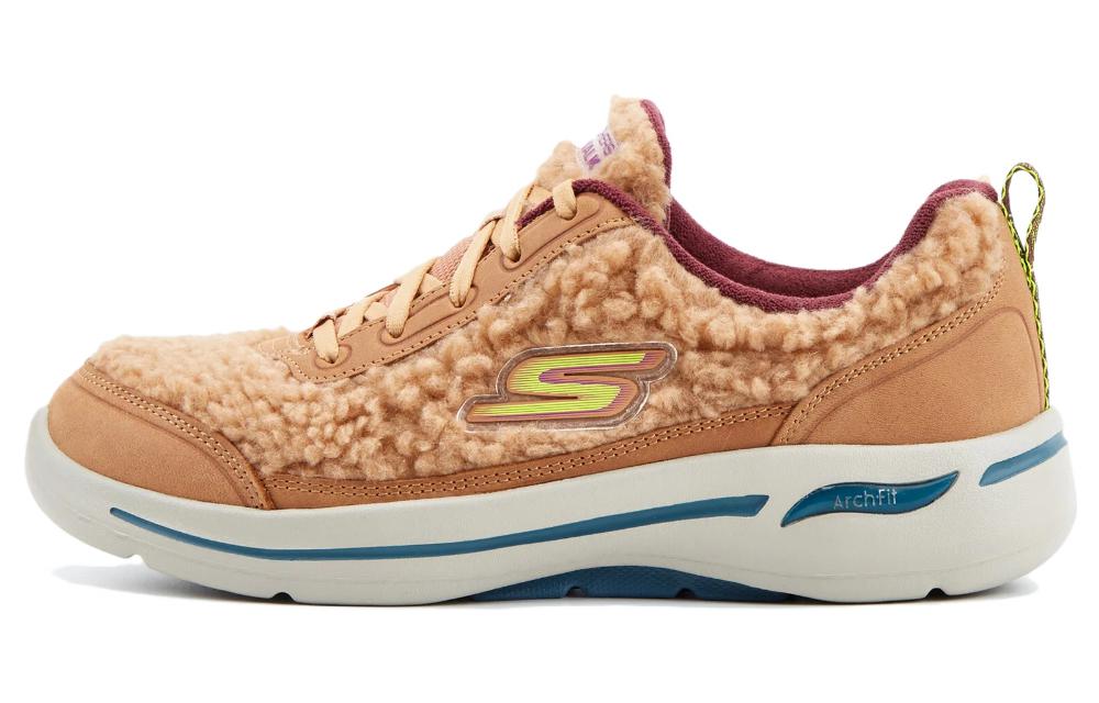 (Women) Skechers Go Walk Arch Fit 'Snow Bound' 124420-TAN