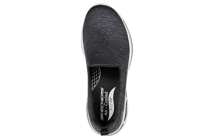 Shop (W) Skechers Go Walk Arch Fit 'Unlimited Time Hitam' 124480-BKW