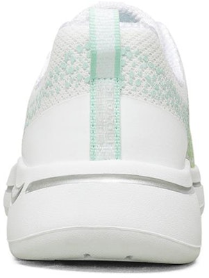 Skechers 健走系列拱形健足懒人鞋 女款 白色淺藍 Shop Skechers 健走系列拱形健足懒人鞋 女款 白色淺藍