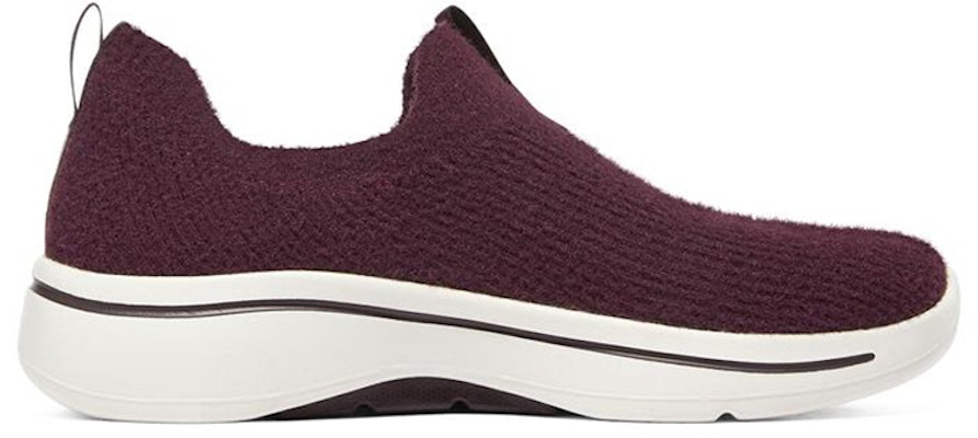 Skechers Go Walk Arch Fit 休閒運動鞋 女款 酒紅色 Order Skechers Go Walk Arch Fit 休閒運動鞋 女款 酒紅色