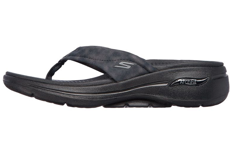 (Women) Skechers Go Walk Arch Fit–Astound 'All-Black' 140220-BBK