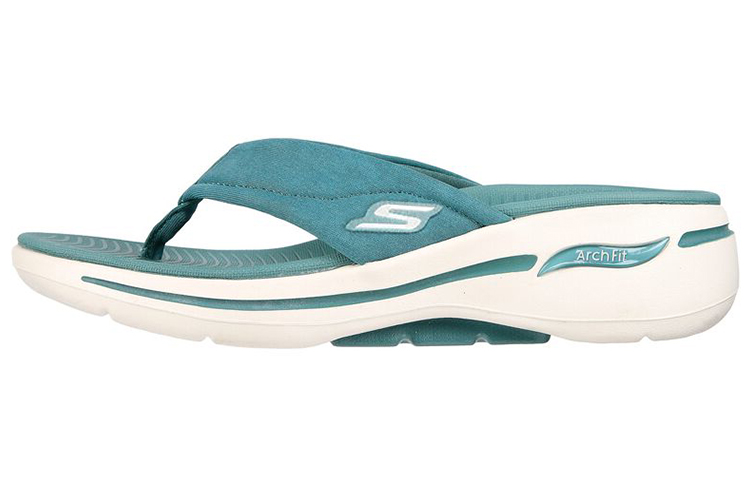 (Women) Skechers Go Walk Arch Fit–Astound 'Light Blue' 140220-TEAL
