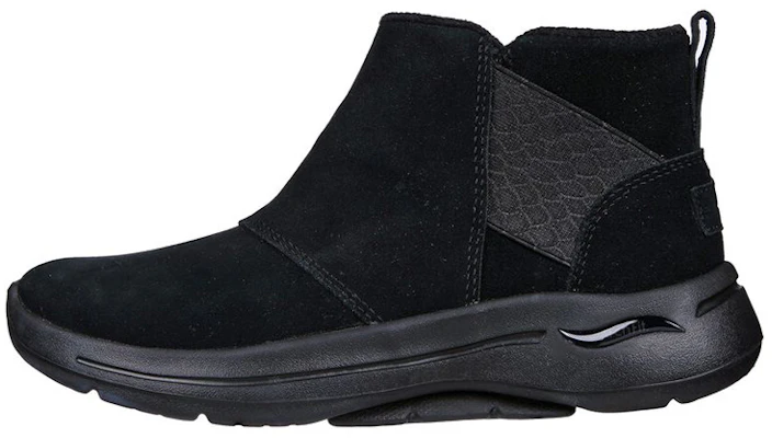 (Women) Skechers Go Walk Arch Fit Boot 'High-Top Black' 144420-BBK Buy (Women) Skechers Go Walk Arch Fit Boot 'High-Top Black' 144420-BBK