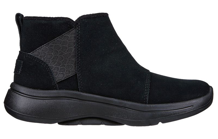 Order (Women) Skechers Go Walk Arch Fit Boot 'High-Top Black' 144420-BBK