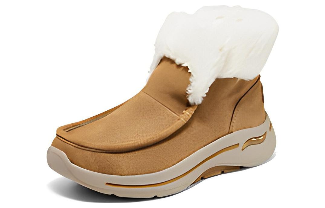 (W) Skechers Go Walk Arch Fit Cherish Boots 'Tan' 圖 3