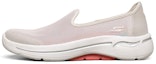 Buy (W) Skechers Go Walk Arch Fit Loafers Merah Jambu/Putih 896018-NAT