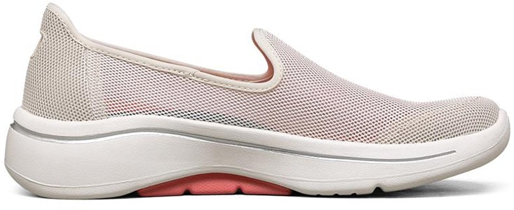 (W) スケッチャーズ GOwalk Arch Fit ローファー ピンク/ホワイト 896018-NAT Order (W) スケッチャーズ GOwalk Arch Fit ローファー ピンク/ホワイト 896018-NAT