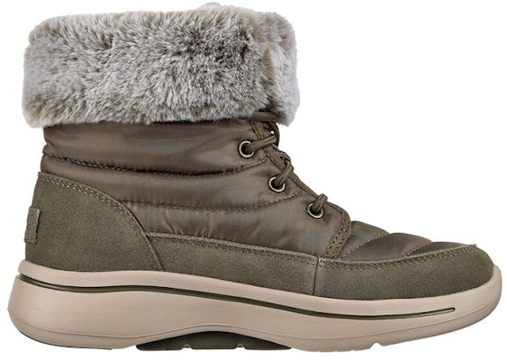 (Women) Skechers Go Walk Arch Fit Mid 'Olive Green' 144409-OLV Order (Women) Skechers Go Walk Arch Fit Mid 'Olive Green' 144409-OLV