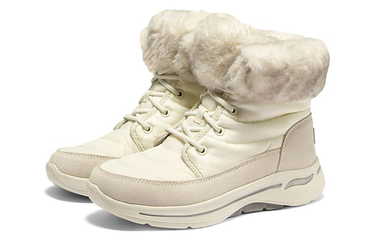 Lookbook (W) 스케쳐스 고워크 아치핏 '화이트' (Skechers Go Walk Arch Fit 'White') 144409-OFWT