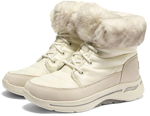 (W) 스케쳐스 고워크 아치핏 '화이트' (Skechers Go Walk Arch Fit 'White') 144409-OFWT Lookbook (W) 스케쳐스 고워크 아치핏 '화이트' (Skechers Go Walk Arch Fit 'White') 144409-OFWT