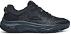 (W) Skechers Go Walk Arch Fit Outdoor Wild 'Hitam Navy' 124448-BBK
