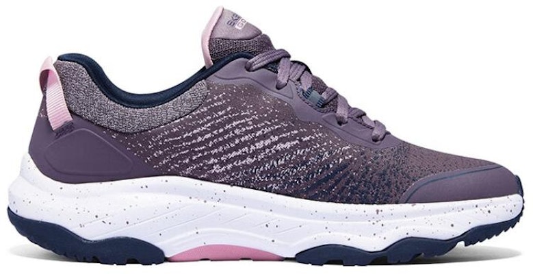 (Women) Skechers Go Walk Arch Fit Outdoor Wild Shoes 'Purple White' 124448-MVE Order (Women) Skechers Go Walk Arch Fit Outdoor Wild Shoes 'Purple White' 124448-MVE
