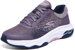 (W) 斯凯奇 Go Walk Arch Fit 户外鞋 "紫白" 124448-MVE Lookbook (W) 斯凯奇 Go Walk Arch Fit 户外鞋 "紫白" 124448-MVE