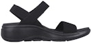 Order (W) Skechers Go Walk Arch Fit Sandal 'Semua Hitam' 140264-BBK