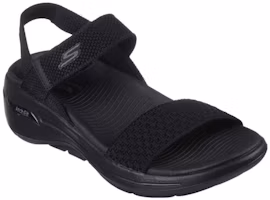 Lookbook (W) Sandalias Skechers Go Walk Arch Fit 'All Black' 140264-BBK