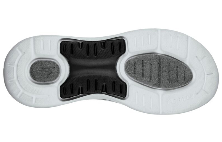 Shop (W) Skechers Go Walk Arch Fit Sandalen ''Zwart Wit'' 140221-BKW