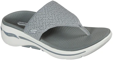 Lookbook (W) Sandalias Skechers Go Walk Arch Fit 'Gris' 140221-GRY
