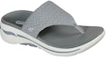 Lookbook (W) Skechers Go Walk Arch Fit Sandal 'Kelabu' 140221-GRY