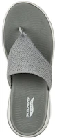 Shop (W) Sandalias Skechers Go Walk Arch Fit 'Gris' 140221-GRY