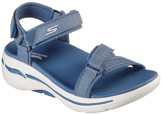 (Women) Skechers Go Walk Arch Fit Sandal 'Light Blue' 140251-BLU Lookbook (Women) Skechers Go Walk Arch Fit Sandal 'Light Blue' 140251-BLU