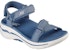 (W) Skechers Go Walk Arch Fit Sandal 'Biru Muda' 140251-BLU