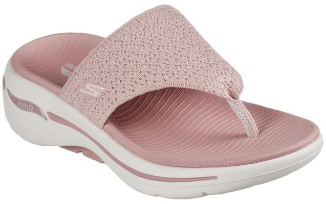 (W) Skechers Go Walk Arch Fit Sandal 'Mauve' Wanita 140221-MVE Lookbook (W) Skechers Go Walk Arch Fit Sandal 'Mauve' Wanita 140221-MVE