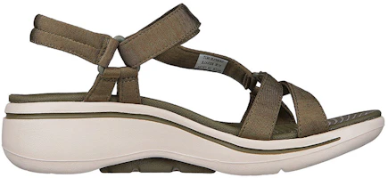 Order (W) Sandalias Skechers Go Walk Arch Fit 'Olive' 140225-OLV